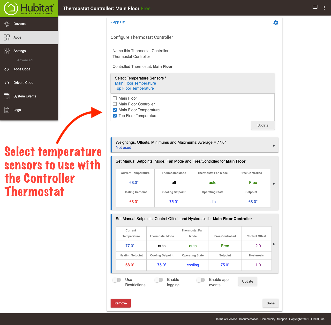 Thermostat Controller - Select temp sensor.png