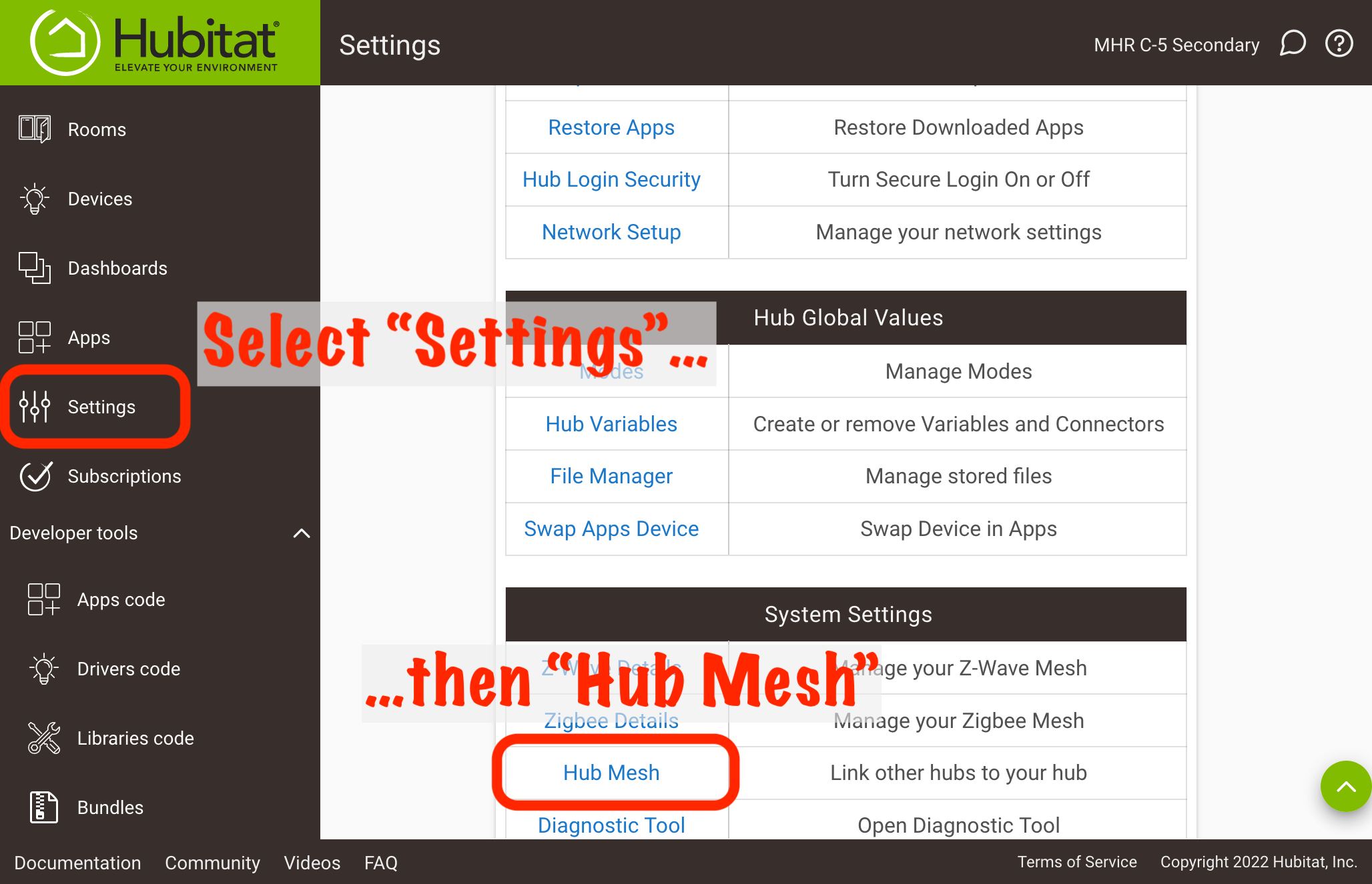 Hub Mesh Setup access v2.png